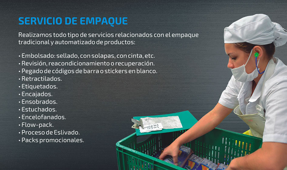 Servicio de empaque